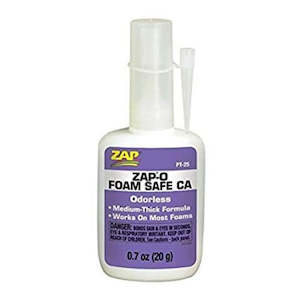 Hobby equipment and supply: Zap PT25 Zap-O CA - Foam Safe - 20gm - Requires Kicker