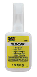 Hobby equipment and supply: Zap PT20 Slo-Zap CA - Thick - 28.3gm