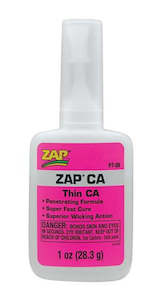 Zap PT08 Zap CA Thin 28.3gm - Pink