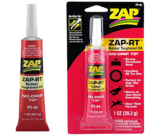 Hobby equipment and supply: Zap PT44 Zap-RT CA - Rubber Toughened - 28.3gm