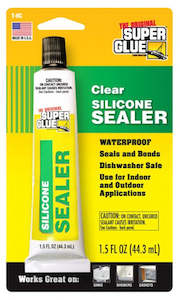 Hobby equipment and supply: Super Glue 15235 Sealer - Silicone - Clear - 44.3ml