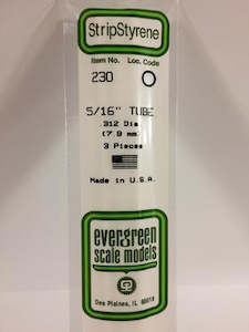 Hobby equipment and supply: Evergreen 230 Tube - 7.90mm