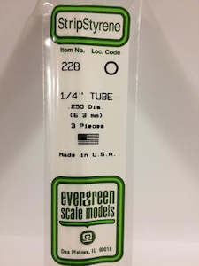 Hobby equipment and supply: Evergreen 228 Tube - 6.30mm