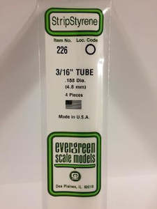 Hobby equipment and supply: Evergreen 226 Tube - 4.80mm