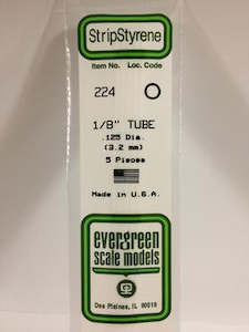 Hobby equipment and supply: Evergreen 224 Tube - 3.20mm