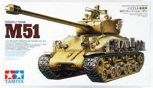 Hobby equipment and supply: Tamiya 35323 M51 Super Sherman - 1/35 Scale