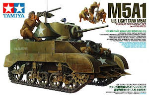 Hobby equipment and supply: Tamiya 35313 M5A1 with Figures - 1/35 Scale