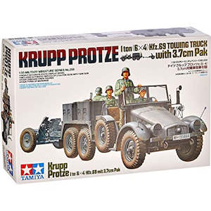 Hobby equipment and supply: Tamiya 35259 Krupp Protze Kfz.69 with 37mm PAK - 1/35 Scale