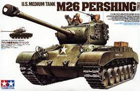 Hobby equipment and supply: Tamiya 35254 Pershing M26 T26E3 - 1/35 Scale