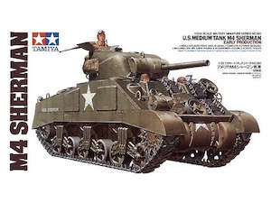 Hobby equipment and supply: Tamiya 35250 M4A3 Sherman Late - 1/35 Scale