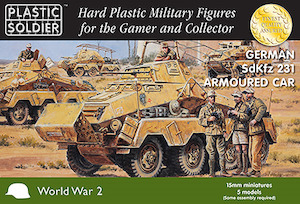 Hobby equipment and supply: PSC WW2V15031 German Sd.Kfz. 231 Armoured Car