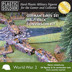 Hobby equipment and supply: PSC WW2V15013 German Sd.Kfz. 251 Halftrack Conversion Kit