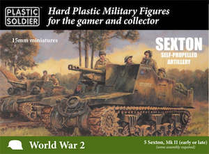 Hobby equipment and supply: PSC WW2V15035 Sexton Self-Propelled Artillery