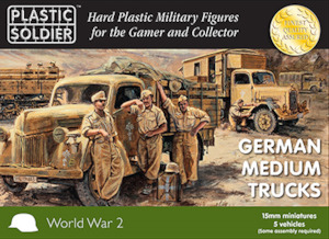 PSC WW2V15026 German Medium Trucks