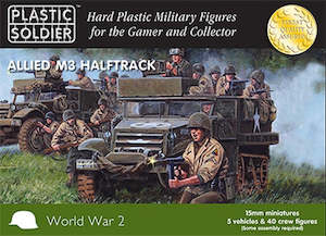 Hobby equipment and supply: PSC WW2V15016 Allied M3 Halftrack