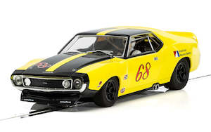 Hobby equipment and supply: Scalextric C3921 AMC Javelin - #68 Yellow