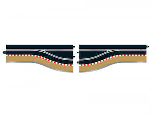 Hobby equipment and supply: Scalextric C7014 Track - Straight - Pit Lane LH - Digital