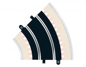 Hobby equipment and supply: Scalextric C8206 Track - Curve - Radius 2 (2)