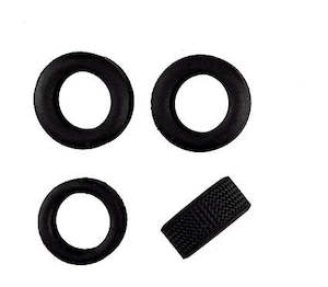 Hobby equipment and supply: Carrera 89800 DTM BMW/MB/Audi/Aston/Corvette Tyre Set