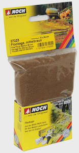 Noch 7225 Flock - Medium Brown - 20gm