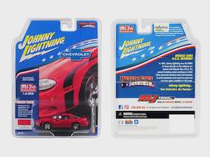 Johnny Lightning MiJo 2002 Chevy Camaro ZL1 - Bright Rally Red