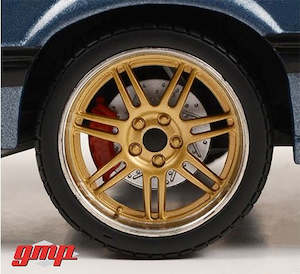 GMP 19006 7 Spoke Custom Muscle Car Wheel & Tyre Pack