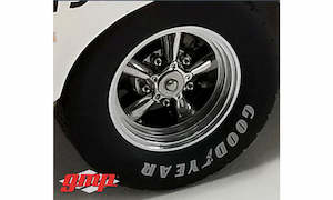 GMP 19005 5 Spoke Muscle Car Wheel & Tyre Pack