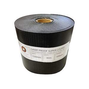 Building supplies: DPC, 500um PE, 150mm, 30m roll