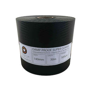 Building supplies: DPC, 500um PE, 140mm, 30m roll