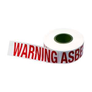 Asbestos Warning Barrier Tape, 300m Roll