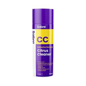 Building supplies: Sabre CC Citrus Cleaner Aerosol 500ml