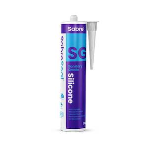 Sabre Seal SG Sanitary Grade Silicone, 300ml Cartridge