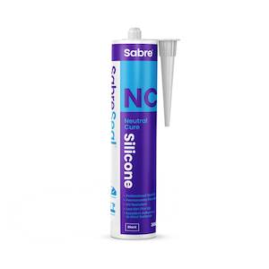 Building supplies: Sabre Seal NC Neutral Cure Silicone, 300ml Cartridge