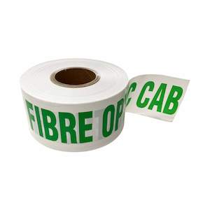 Fibre Optic Warning Barrier Tape, 300m Roll