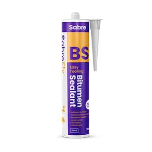 Building supplies: Sabre Fix BS Bitumen Sealant, 300ml Cartridge