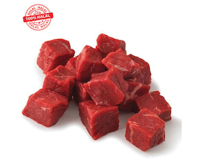 Beef Dice Boneless 1kg