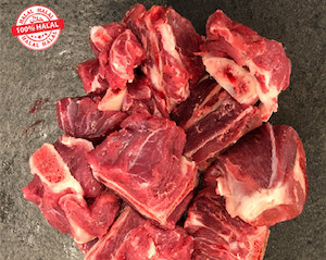 Butchery: Beef Diced Bone In 1kg