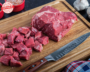 Butchery: Beef Stewing Steak 1kg