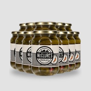 Whole Spicy Pickles, 12 x 500g Jar Case