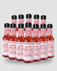 Huffman’s Hot Sauce, 12 x 150ml bottle case