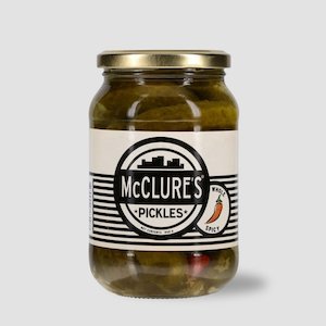 Whole Spicy Pickles, 500g Jar