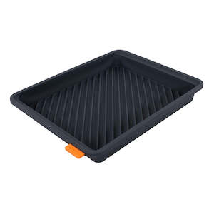 Bakemaster: Bakemaster Silicone Large Grill Divider Tray 28cm