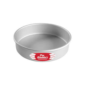 Fat Daddios Round Solid Bottom Cake Pan - 2 inch deep