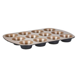 Stanley Rogers Ceramabake Muffin Tray - 12 Cup