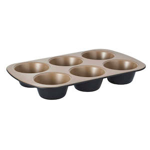 Stanley Rogers Ceramabake Texas Muffin Tray - 6 Cup