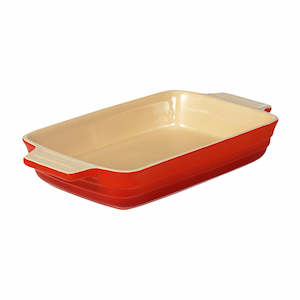 Chasseur La Cuisson Stoneware Extra Large Rectangular Baking Dish - 34cm