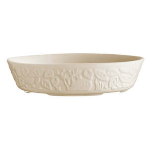 Baking Dishes: Mason Cash 'In The Forest' Oval Baker - Cream 28cm