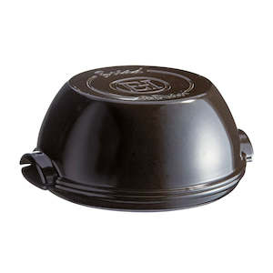 Emile Henry Round Bread Baker - 32.5 x 29.5cm - Charcoal