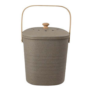 Avanti Square Bamboo Compost Bin - 8L