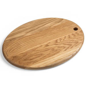 Blomsterberg Oval Oak Board - 41 x 31cm